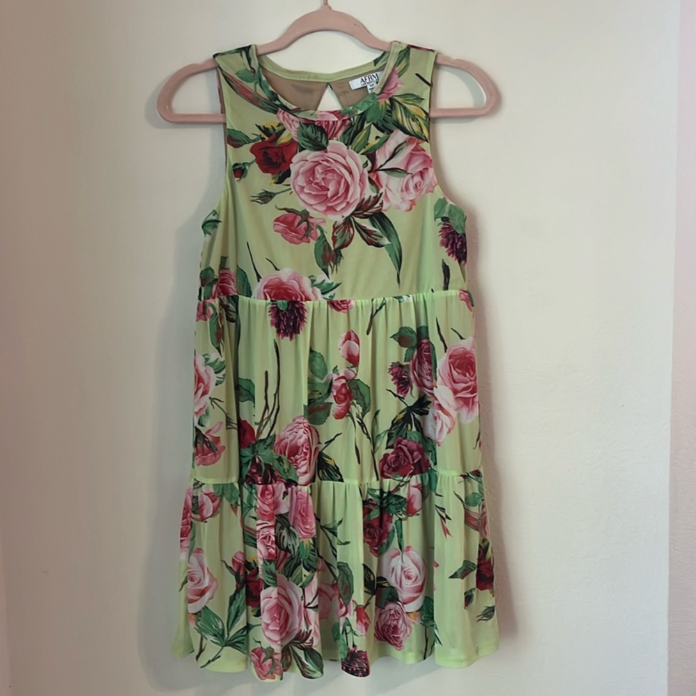 Geeen floral dress by AFRM